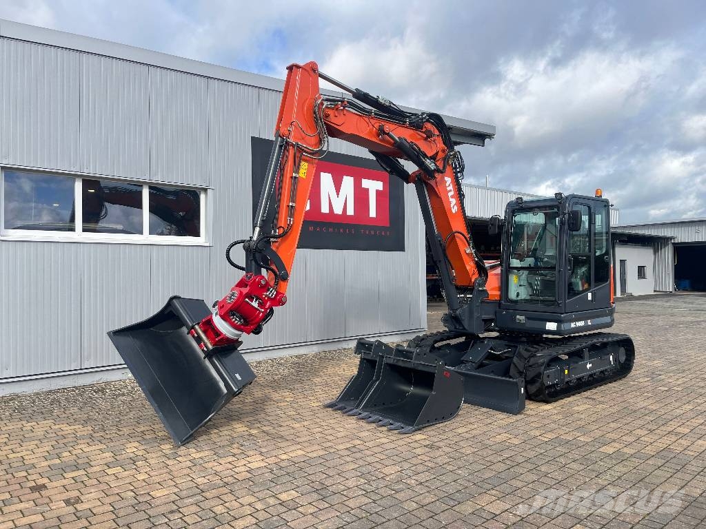 Atlas AC90UF-2PB*2025*575H*Verstelausleger*Tiltrotator Midi bageri 7t – 12t