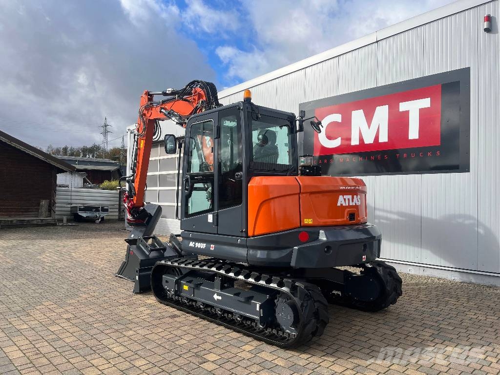 Atlas AC90UF-2PB*2025*575H*Verstelausleger*Tiltrotator Midi bageri 7t – 12t