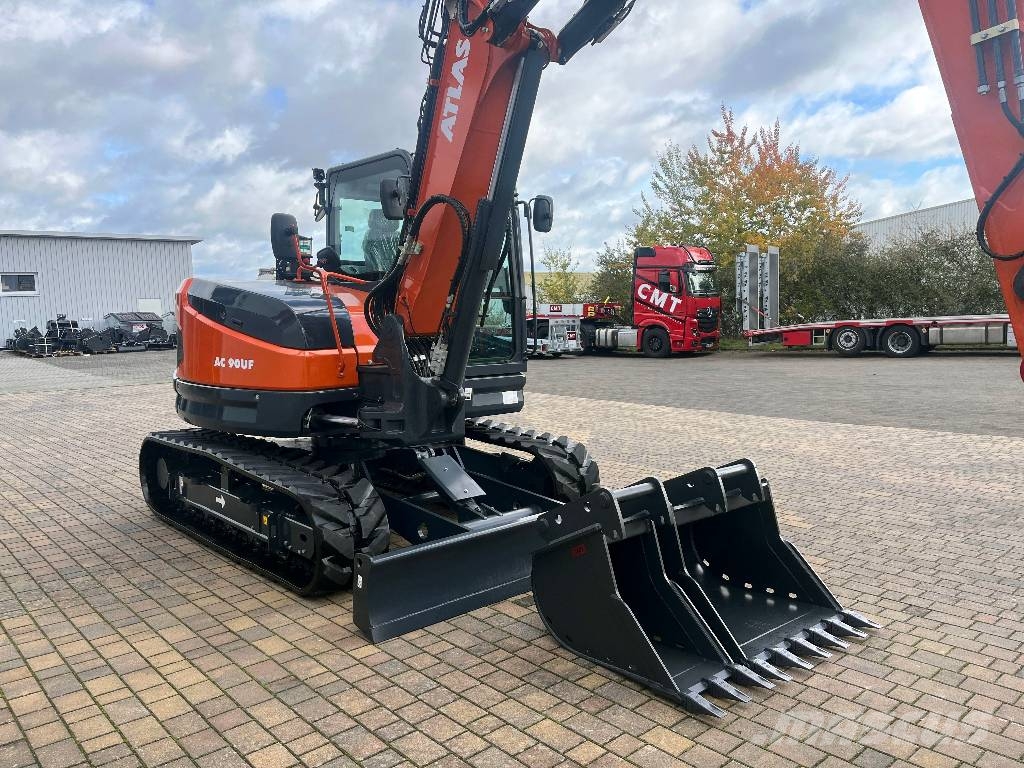 Atlas AC90UF-2PB*2025*575H*Verstelausleger*Tiltrotator Midi bageri 7t – 12t