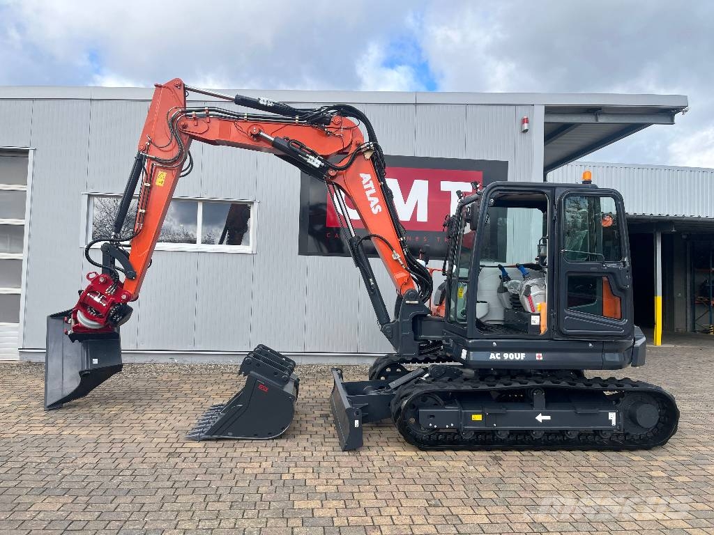 Atlas AC90UF-2PB*2025*575H*Verstelausleger*Tiltrotator Midi bageri 7t – 12t