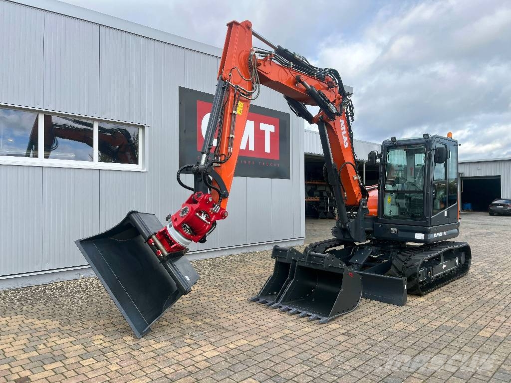 Atlas AC90UF-2PB*2025*575H*Verstelausleger*Tiltrotator Midi bageri 7t – 12t