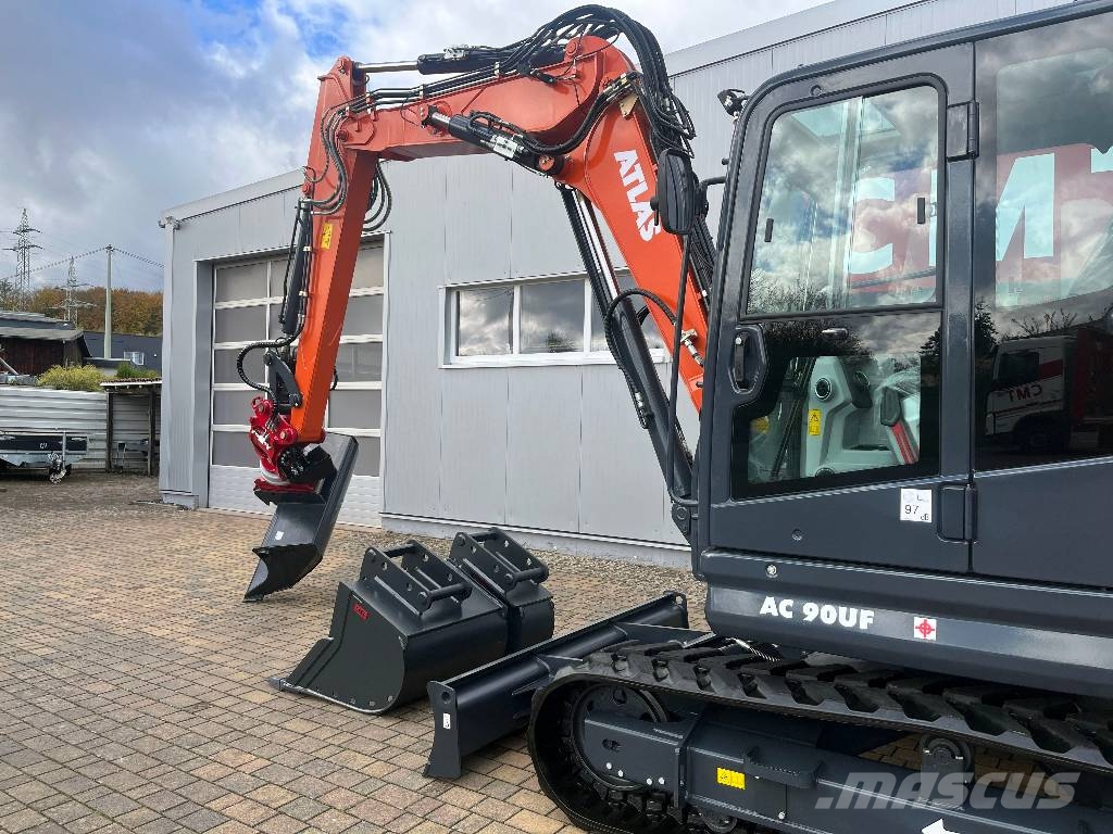 Atlas AC90UF-2PB*2025*575H*Verstelausleger*Tiltrotator Midi bageri 7t – 12t