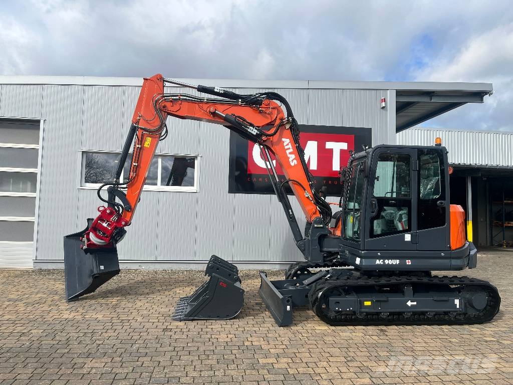 Atlas AC90UF-2PB*2025*575H*Verstelausleger*Tiltrotator Midi bageri 7t – 12t