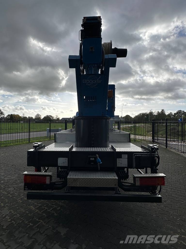 Böcker AK 35/3000 with passenger basket, 2012, 48.353 km! All terrain cranes