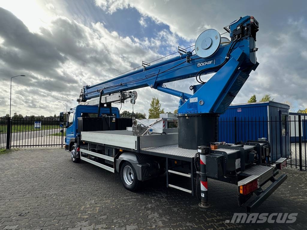 Böcker AK 35/3000 with passenger basket, 2012, 48.353 km! All terrain cranes
