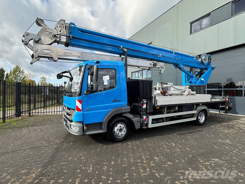 Böcker AK 35/3000 with passenger basket, 2012, 48.353 km! All terrain cranes