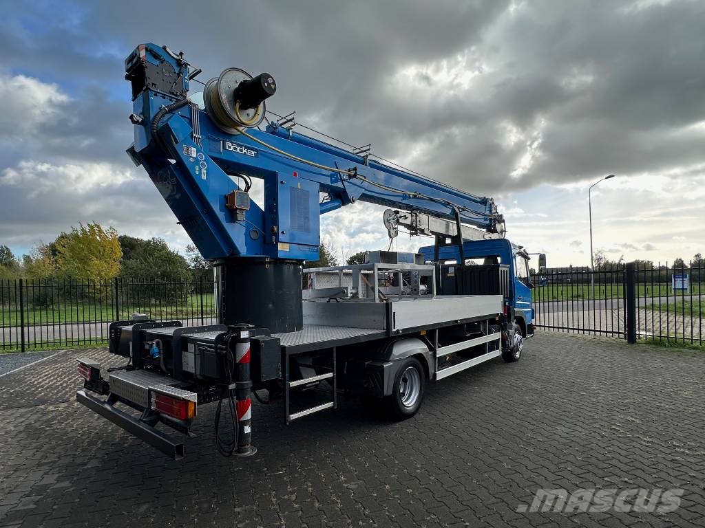 Böcker AK 35/3000 with passenger basket, 2012, 48.353 km! All terrain cranes