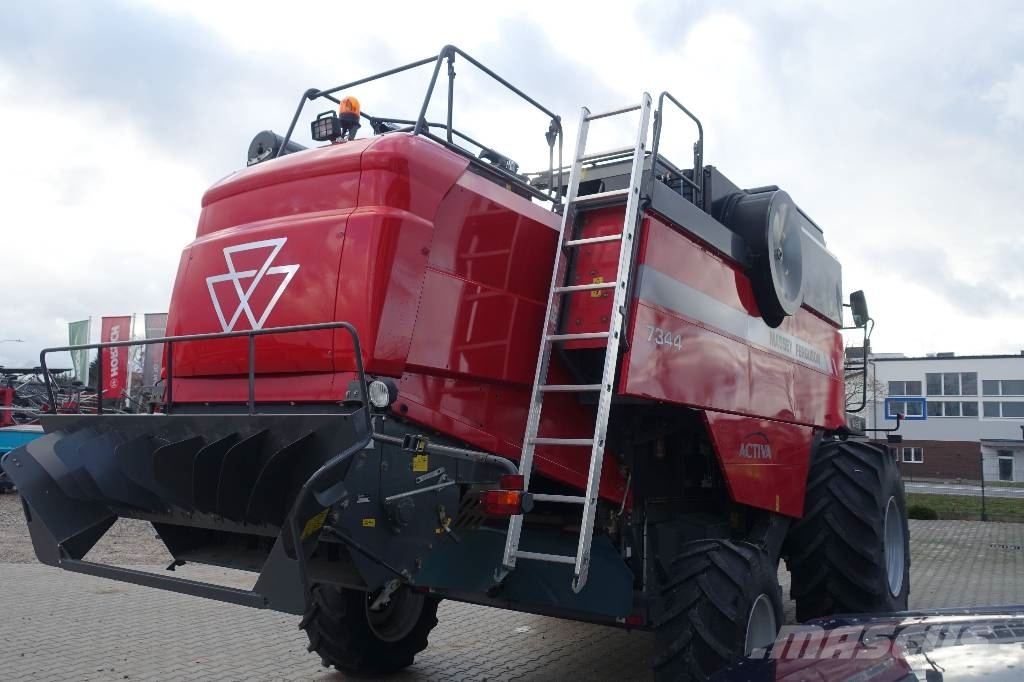 Massey Ferguson 7344 Activa + heder 5,5m Kombajny zbożowe