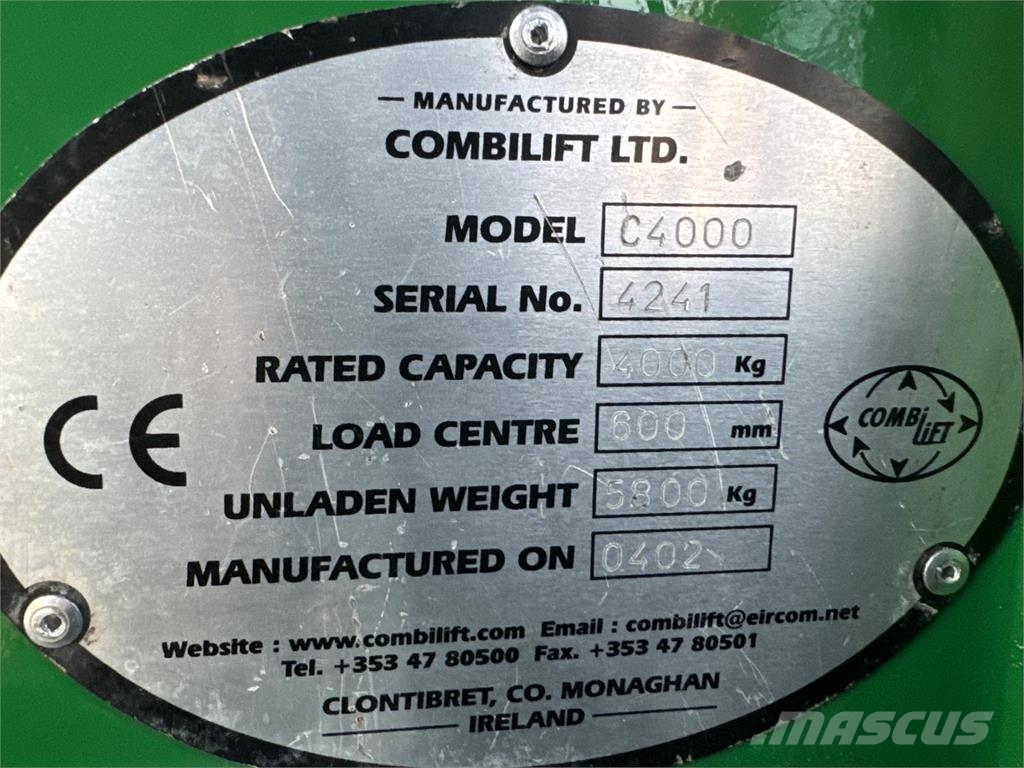 Combilift C4000 // Diesel // 2004 year Four-way truck