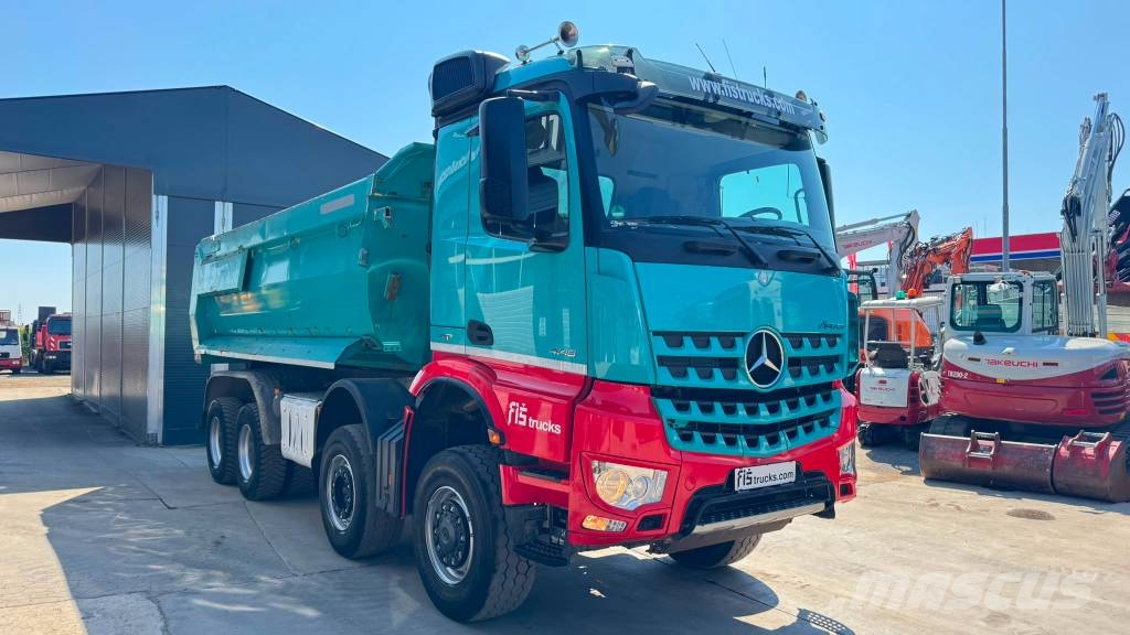 Mercedes-Benz AROCS 4148 8X6 meiller mulda tipper - hydraulic Damperli kamyonlar