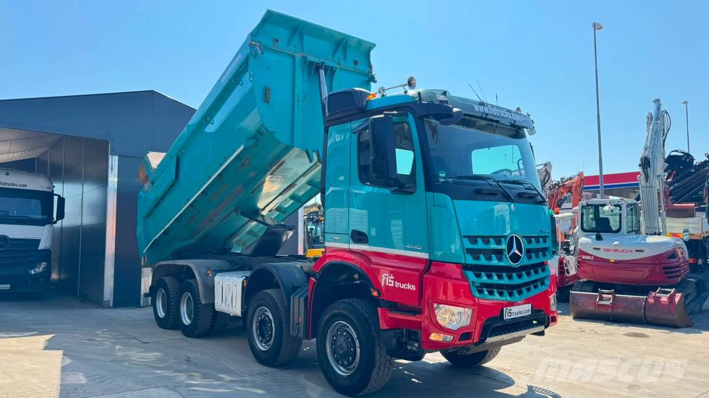Mercedes-Benz AROCS 4148 8X6 meiller mulda tipper - hydraulic Damperli kamyonlar
