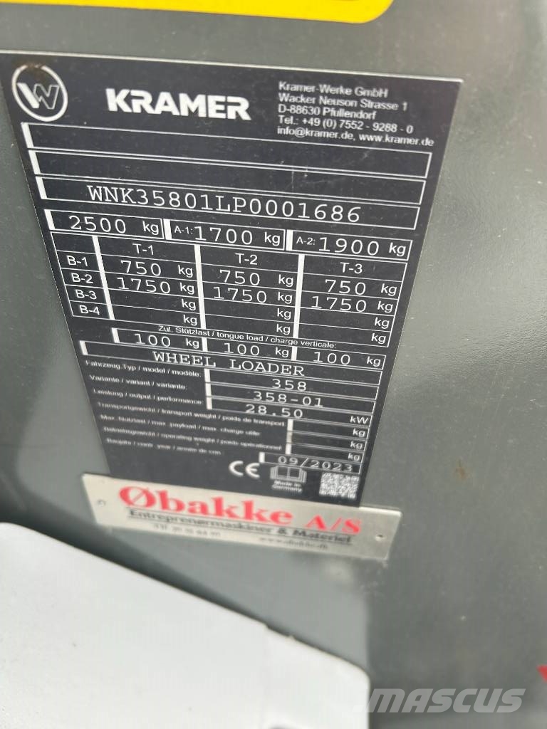 Kramer 5040 Φορτωτές με λάστιχα (Τροχοφόροι)