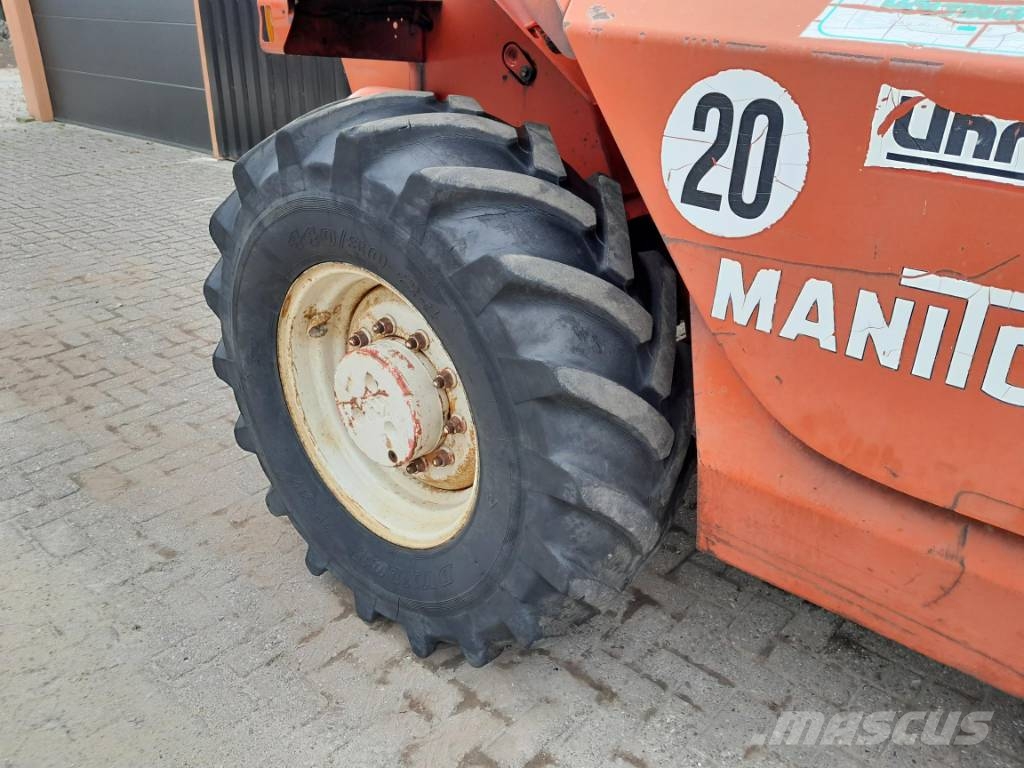 Manitou MT 1337 SL T verreiker met bak en vorken Teleskopski viličarji