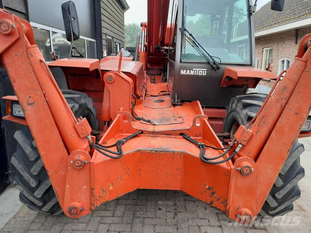 Manitou MT 1337 SL T verreiker met bak en vorken Teleskopski viličarji