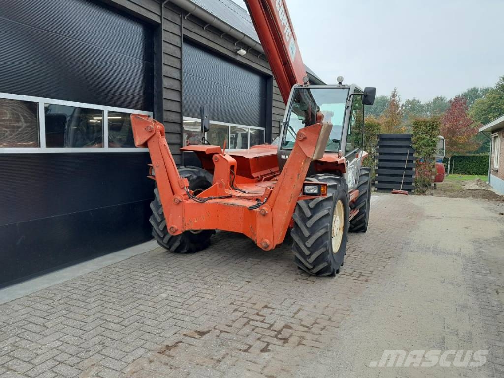 Manitou MT 1337 SL T verreiker met bak en vorken Teleskopski viličarji