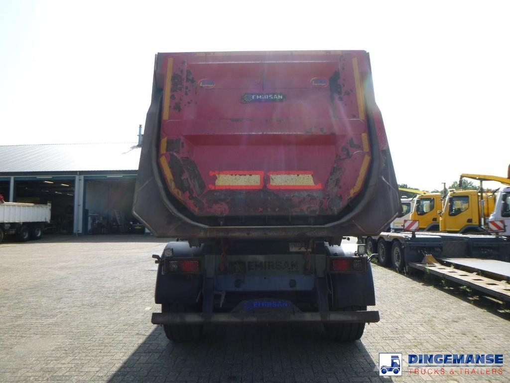 Emirsan Tipper trailer steel 46 m3 Polprikolice prekucniki - kiper