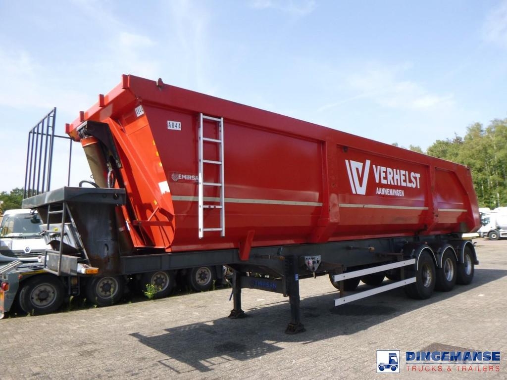 Emirsan Tipper trailer steel 46 m3 Polprikolice prekucniki - kiper