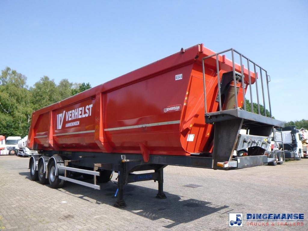 Emirsan Tipper trailer steel 46 m3 Polprikolice prekucniki - kiper