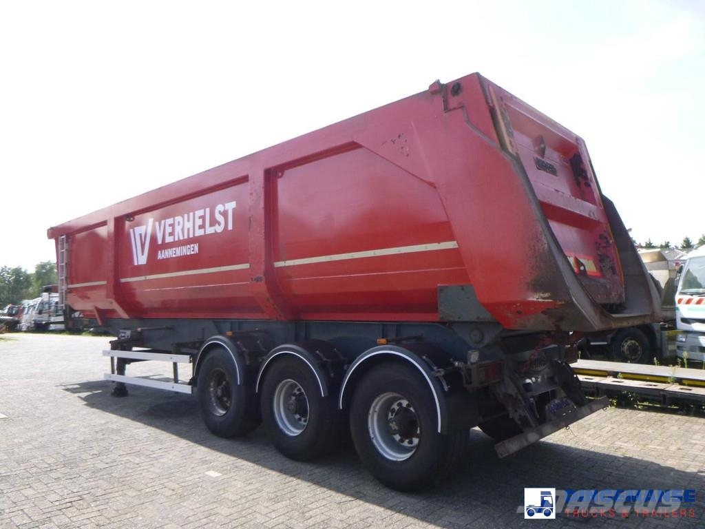 Emirsan Tipper trailer steel 46 m3 Polprikolice prekucniki - kiper