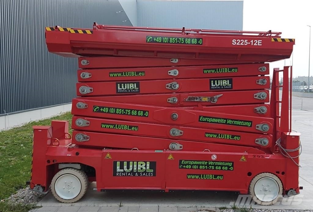 PB S225-12ES , high rack lift, 22m, Hochregalschere Schaarhoogwerkers