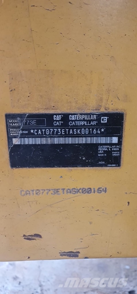CAT 773 E Nehézdömper