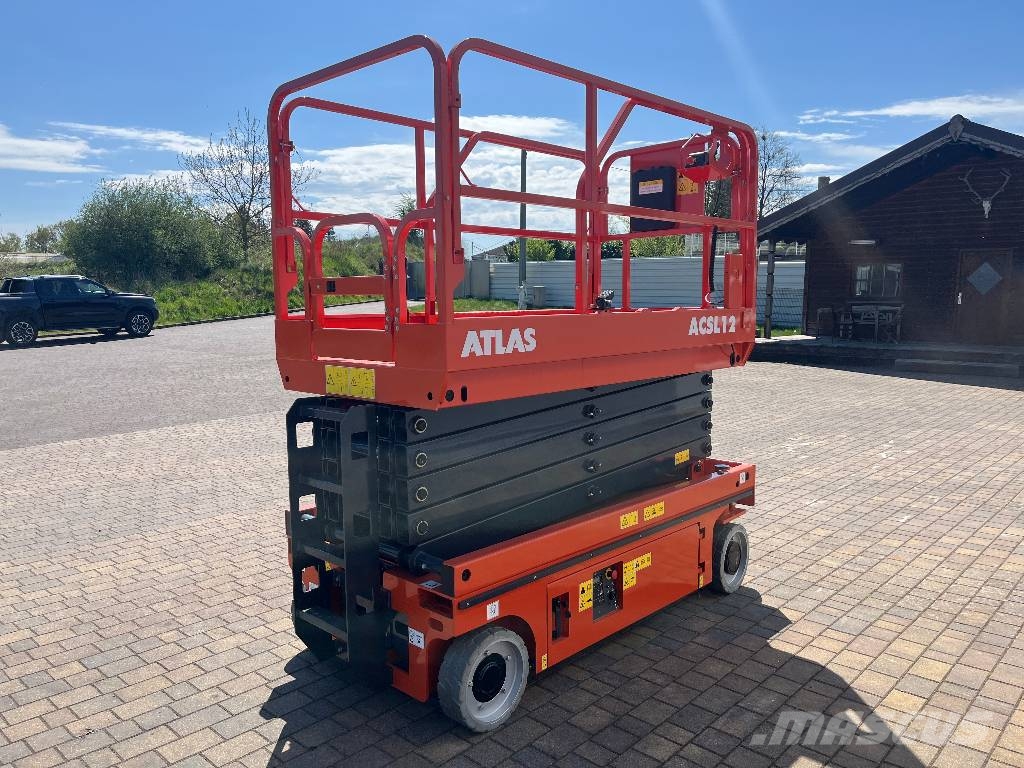 Atlas ACSL12 Arbeitsbühne Kompakt 12m *NEU*Garantie* Platforme foarfeca