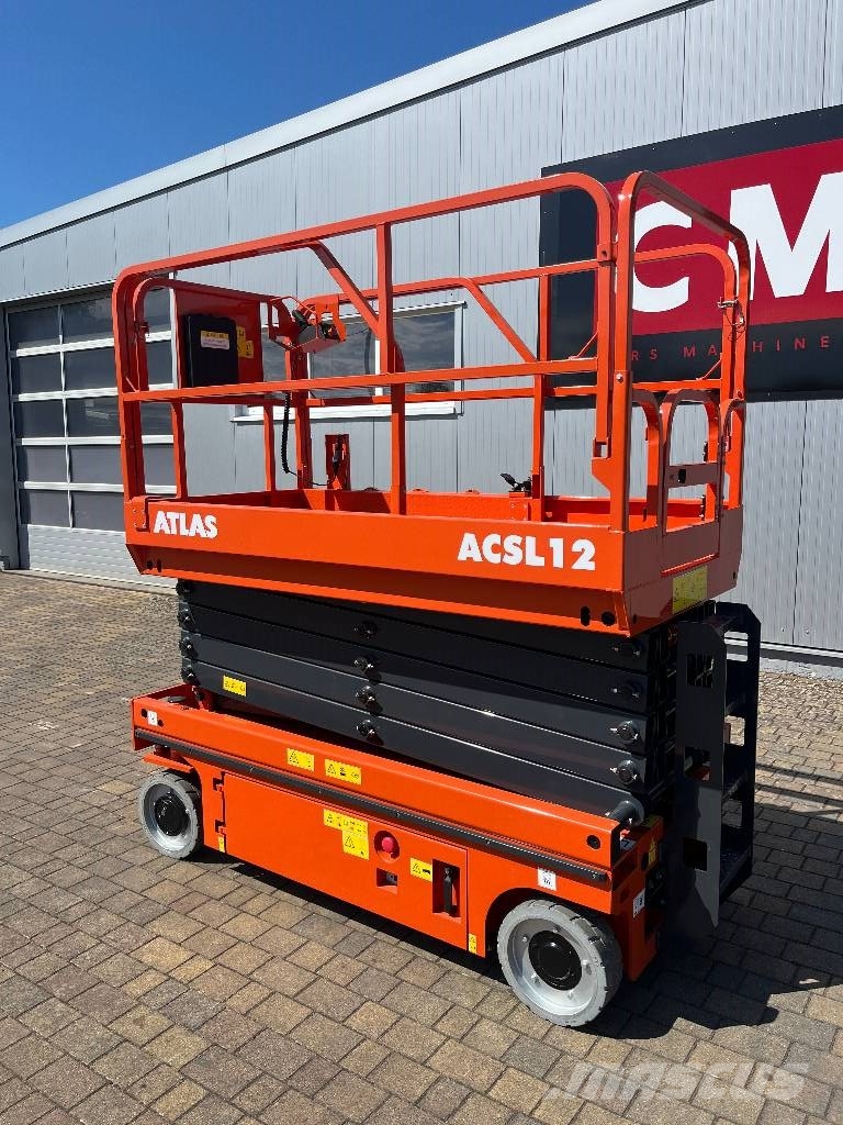 Atlas ACSL12 Arbeitsbühne Kompakt 12m *NEU*Garantie* Platforme foarfeca