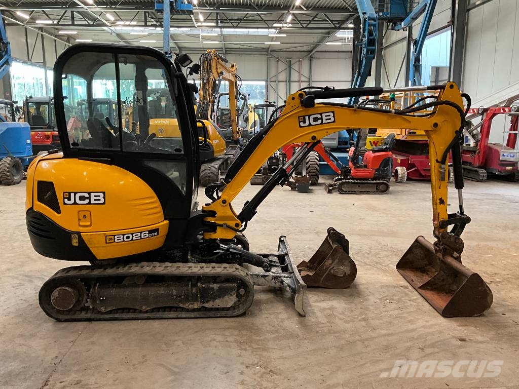 JCB 8026 Miniekskavaatorid < 7 t