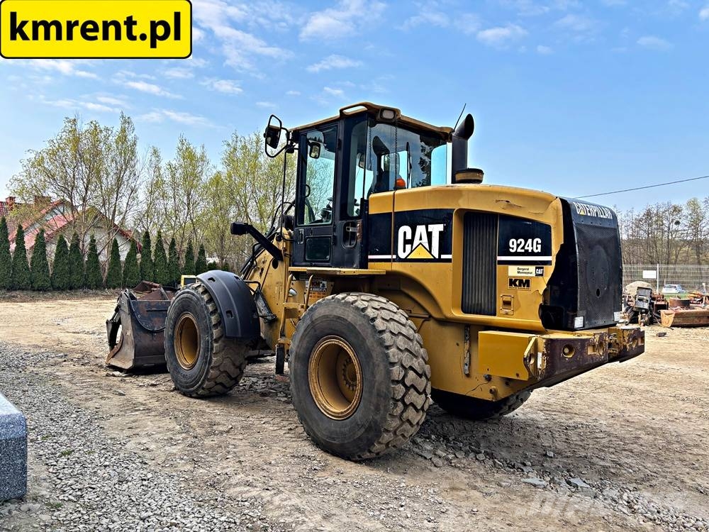 CAT 924 G ŁADOWARKA KOŁOWA 2006R. | LIEBHERR 524 KOMAT لوادر بعجل