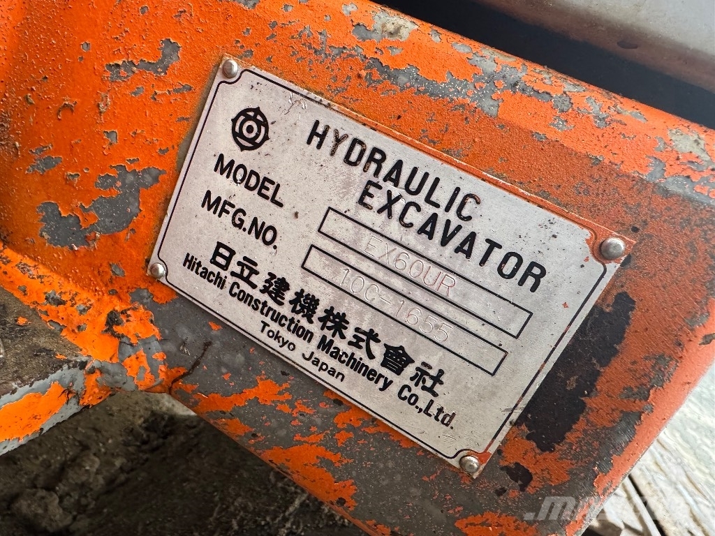 Hitachi EX 60 Мини-экскаваторы