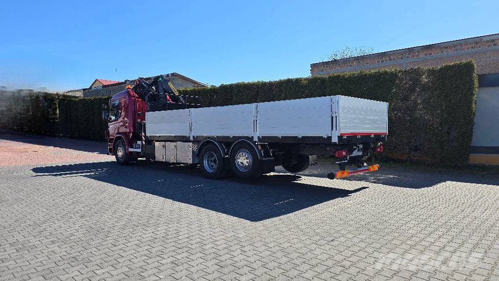 Scania P410 6x2 euro6 + Palfinger PK 19001 크레인 트럭