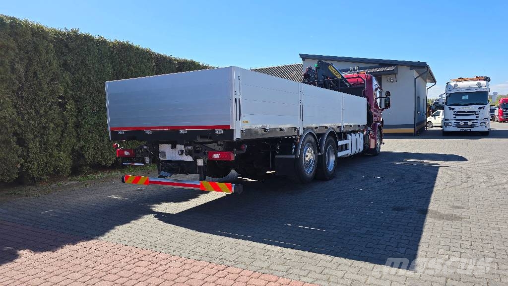 Scania P410 6x2 euro6 + Palfinger PK 19001 크레인 트럭