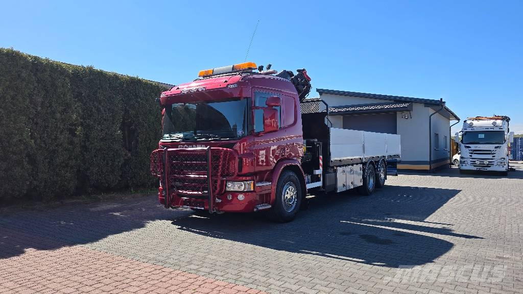 Scania P410 6x2 euro6 + Palfinger PK 19001 크레인 트럭