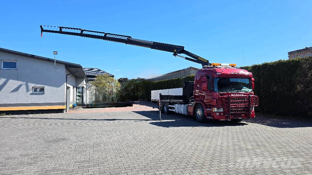 Scania P410 6x2 euro6 + Palfinger PK 19001 크레인 트럭