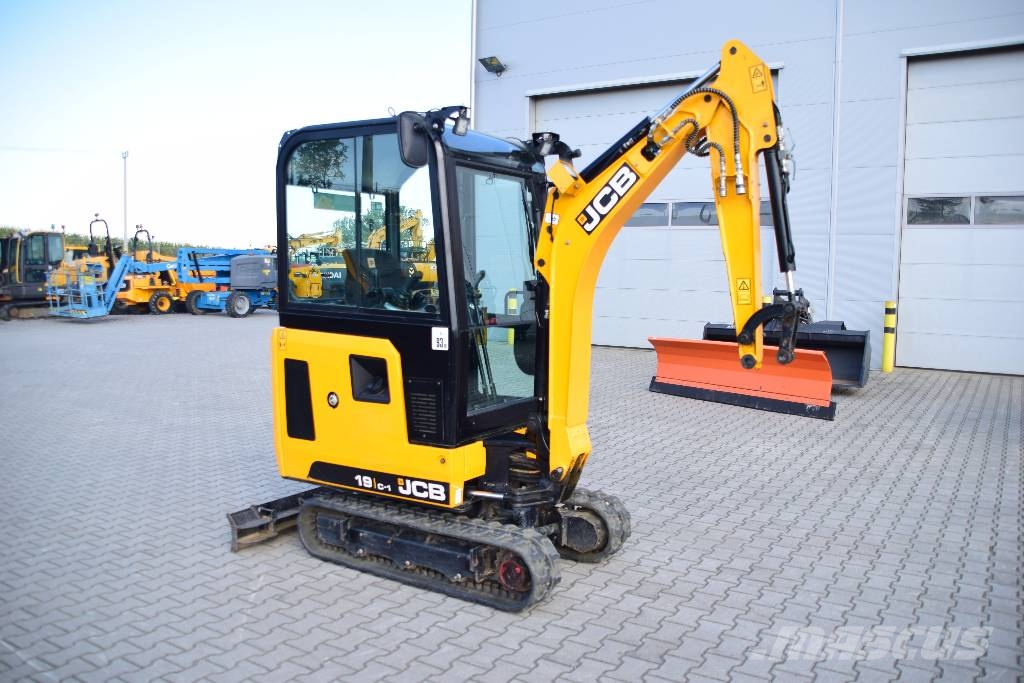 JCB 19 C-1 Mini ekskavatörler, 7 tona dek