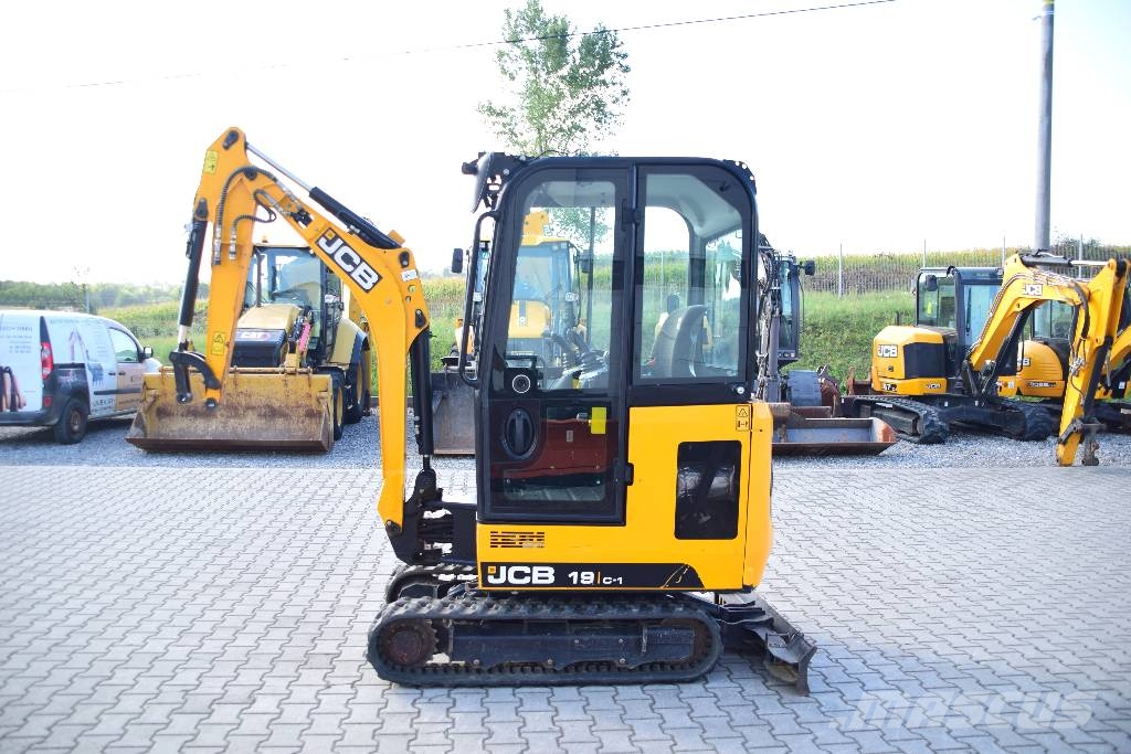 JCB 19 C-1 Mini ekskavatörler, 7 tona dek