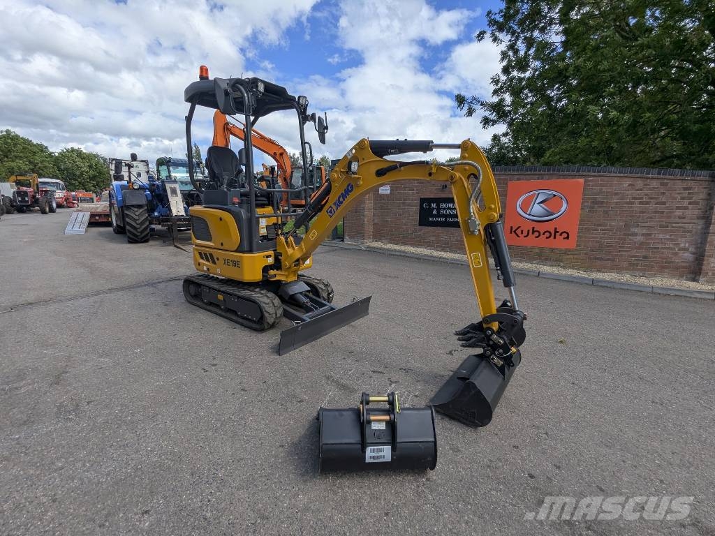 XCMG XE 19 E ミニ油圧ショベル 7t以下(ミニユンボ・ミニディガー)