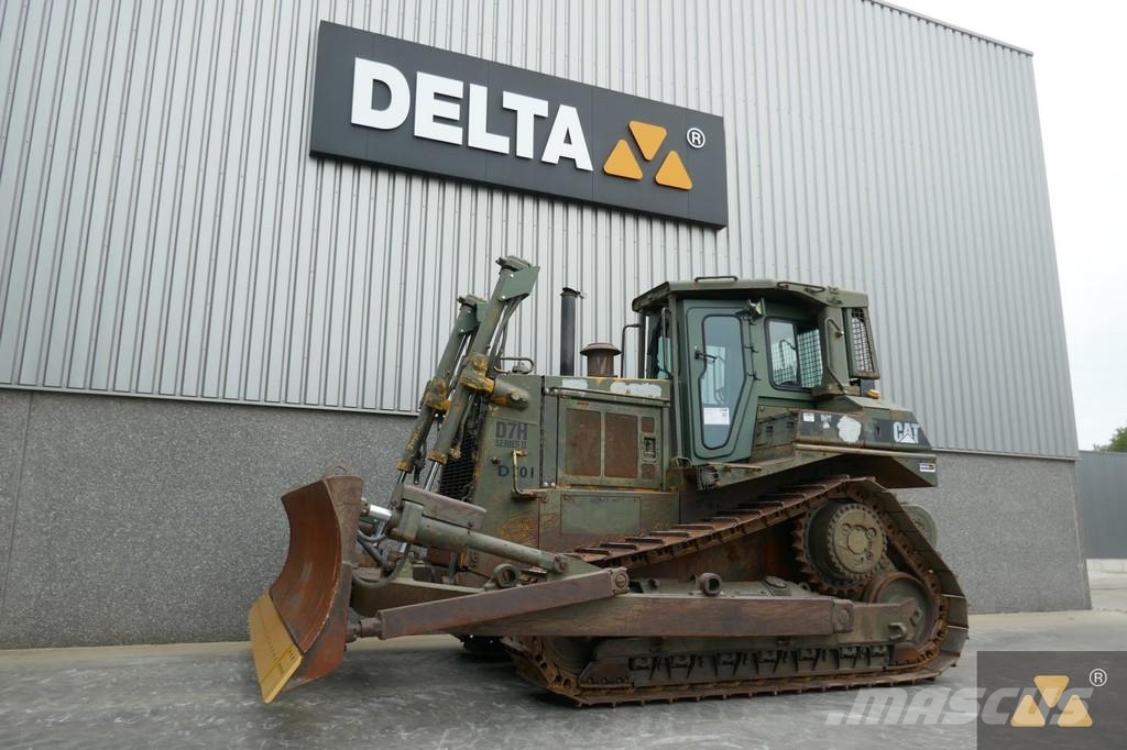 CAT D7H II Ex-army Bulldozer på larvebånd