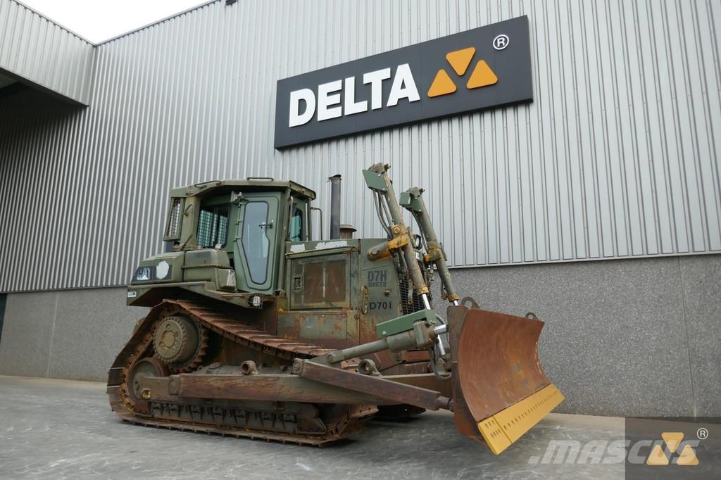 CAT D7H II Ex-army Bulldozer på larvebånd