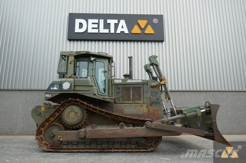 CAT D7H II Ex-army lánctalpas dózerek