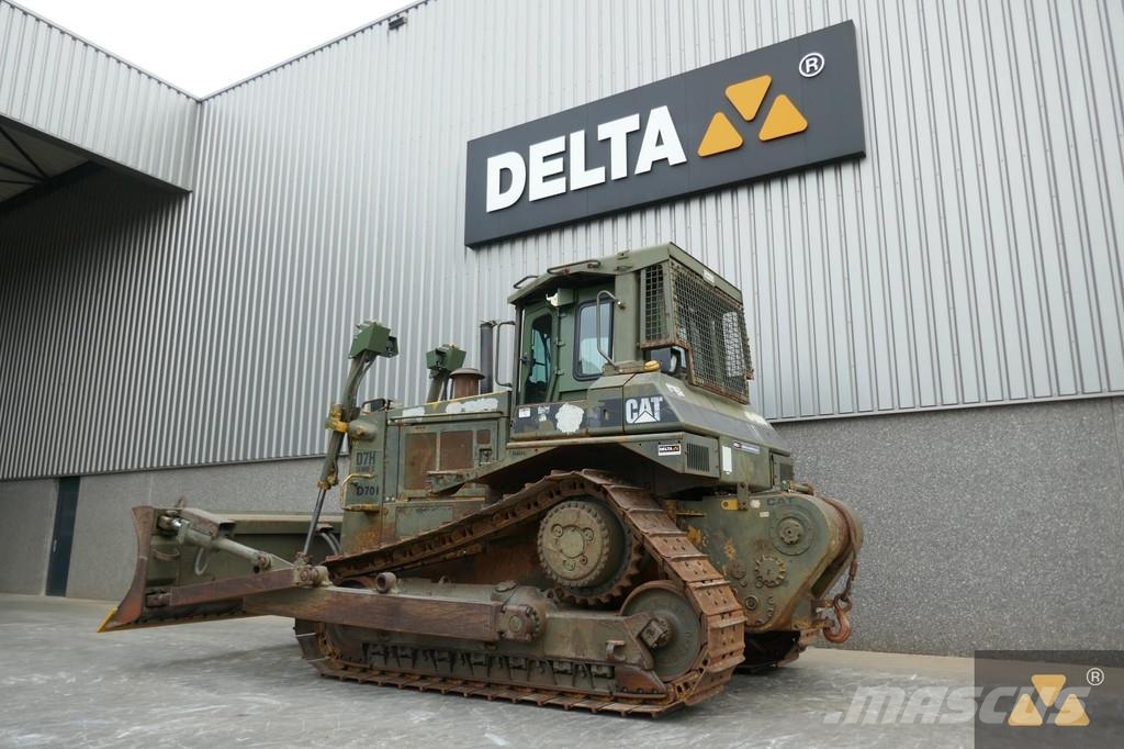CAT D7H II Ex-army Bulldozer på larvebånd
