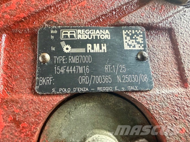 Reggiana RMB700D+REXROTH A10VE45 WHEEL  GEARS أجهزة نقل