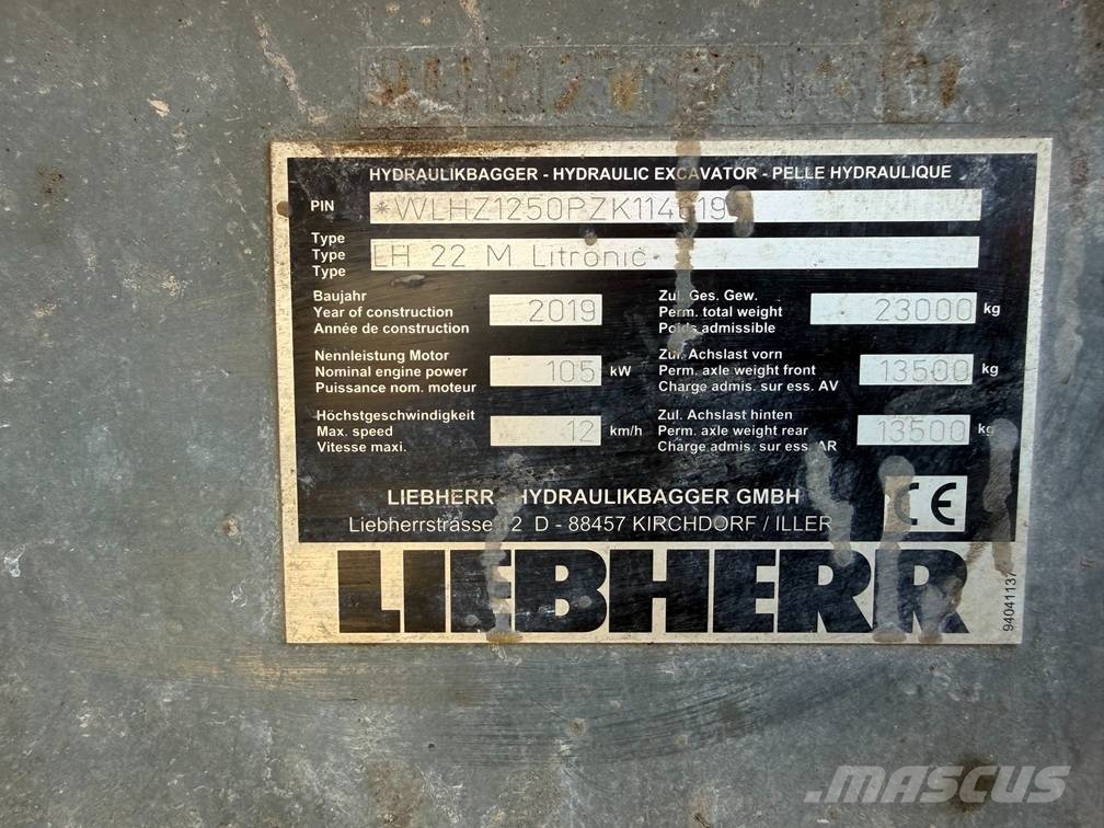 Liebherr LH 22 M Stroje pre manipuláciu s odpadom