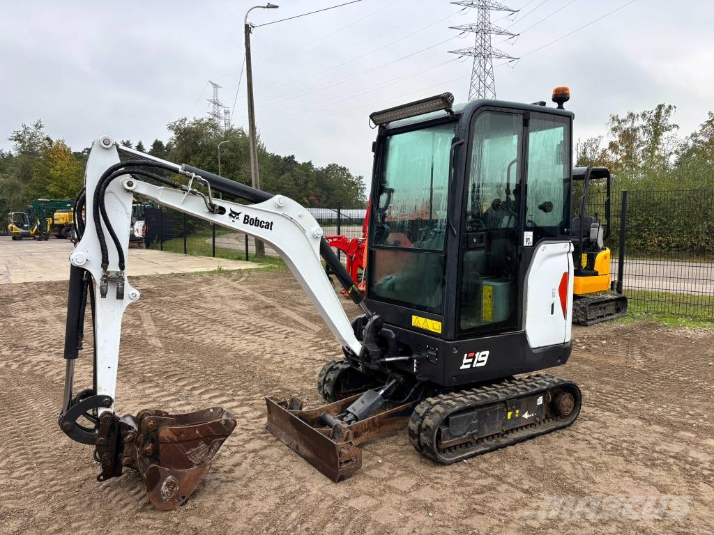 Bobcat E19 Mini ekskavatörler, 7 tona dek