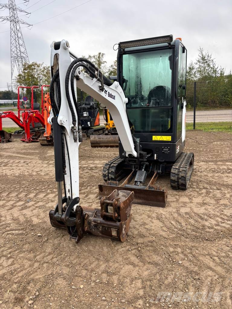 Bobcat E19 Mini ekskavatörler, 7 tona dek
