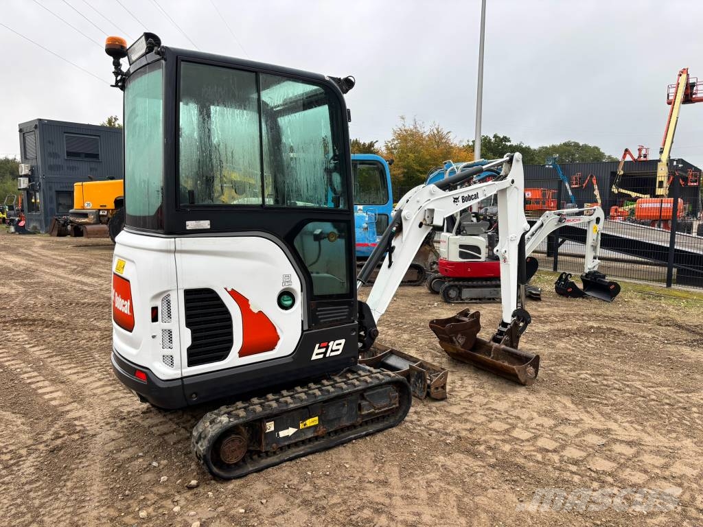 Bobcat E19 Mini ekskavatörler, 7 tona dek