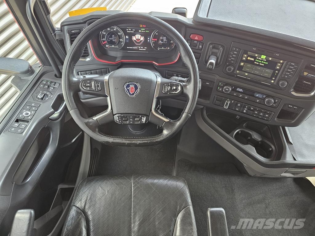 Scania S580 V8 / 6x2/4 / MEGA / LOWDECK / 103 cm شاحنات ذات هيكل صندوقي