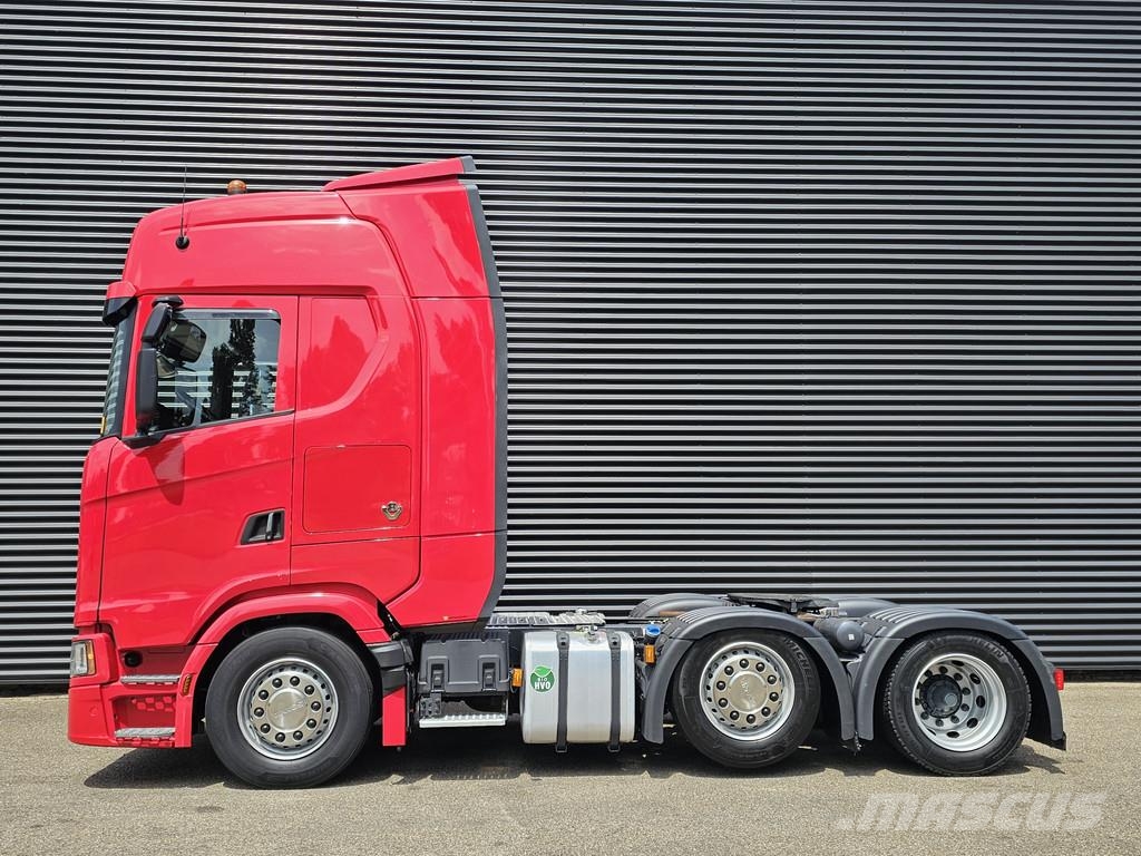 Scania S580 V8 / 6x2/4 / MEGA / LOWDECK / 103 cm شاحنات ذات هيكل صندوقي