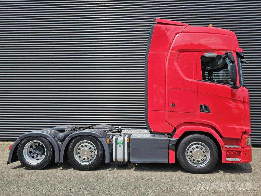 Scania S580 V8 / 6x2/4 / MEGA / LOWDECK / 103 cm شاحنات ذات هيكل صندوقي