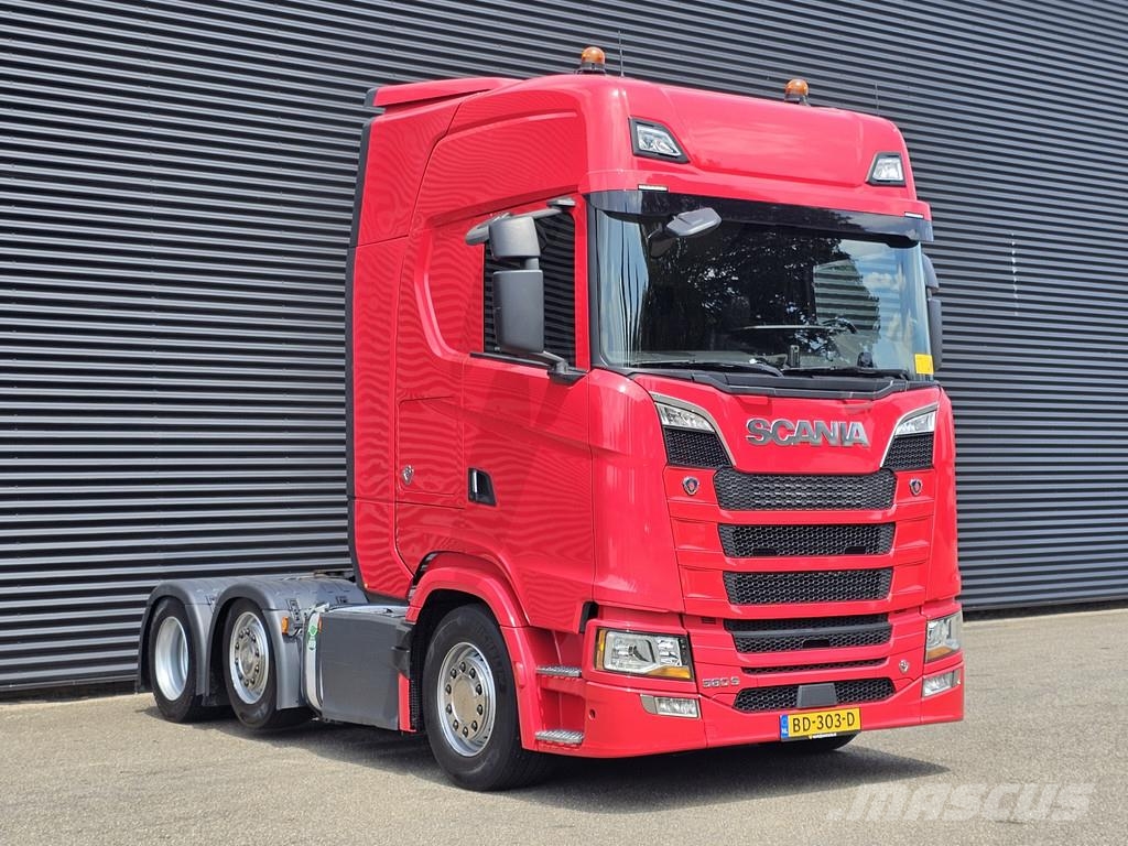 Scania S580 V8 / 6x2/4 / MEGA / LOWDECK / 103 cm شاحنات ذات هيكل صندوقي